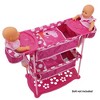 Peppa Pig: Doll Twin Care Station - Pink & White Dots - 4 of 4