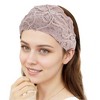Unique Bargains Women's Floral Thin Lace Wide Headband 1 Pc - 4 of 4