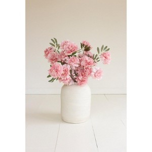 Botanica Stem Spray – 36"L Pink EVA Foam Bendable Floral Stems, Set of 6 by Kalalou - 1 of 3