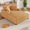 Dexmalle Classic Corduroy Design Lounge Sofa Bed - 2 of 4