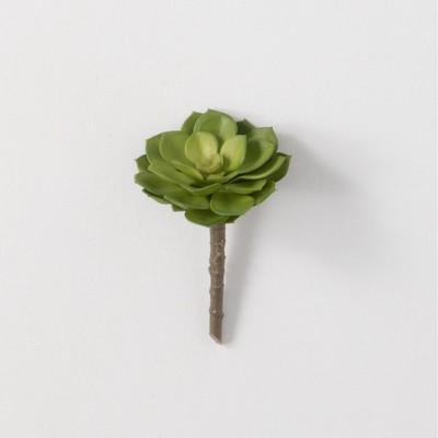 Sullivans Artificial Succulent Pick 5"H Green