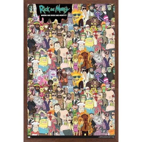 Rick And Morty - Portal Boyz Wall Poster, 22.375 x 34 