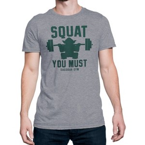 Mens Squat You Must T-Shirt - Small - 1 of 4
