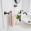 BWE 5-Piece Bath Hardware Set with 2-Towel Bars/Racks, Towel/Robe Hook, Toilet Paper Holder - 3 of 4