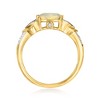 Ross-Simons Ethiopian Opal Ring With 0.13 ct. t.w. Diamonds and .10 ct. t.w. Sapphires in 14kt Yellow Gold - 4 of 4