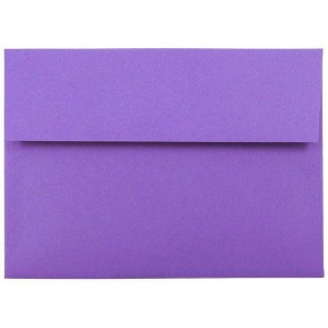 JAM Paper 50pk Brite Hue A7 Envelopes 5.25" x 7.25" - 1 of 4