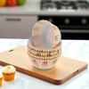 Unique Bargains Teddy Bears Print Disposable Baking Cups Greaseproof Paper Multicolor 1.97"x1.18" 100 Pcs - 2 of 4