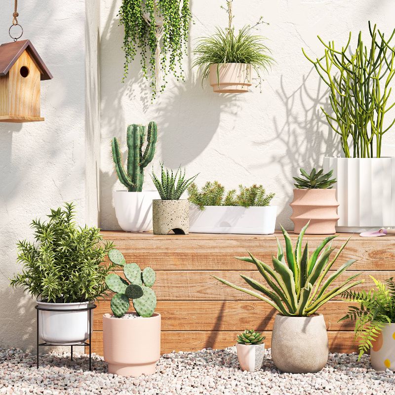  Self-Watering Window Rectangular Indoor Outdoor Planter Box - Room Essentials™, 2 of 10
