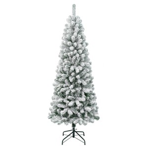 National Tree Company First Traditions Acacia Flocked Tree Medium Christmas Tree, 6 ft - 1 of 4
