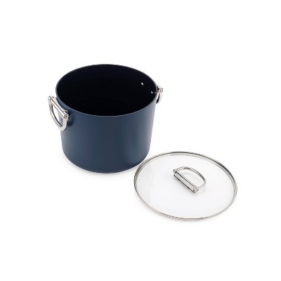 Joseph Joseph Space 8.5qt Nonstick Stock Pot with Folding Handles and Lid