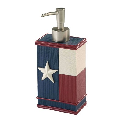 Avanti Linens Texas Flag Lotion Dispenser