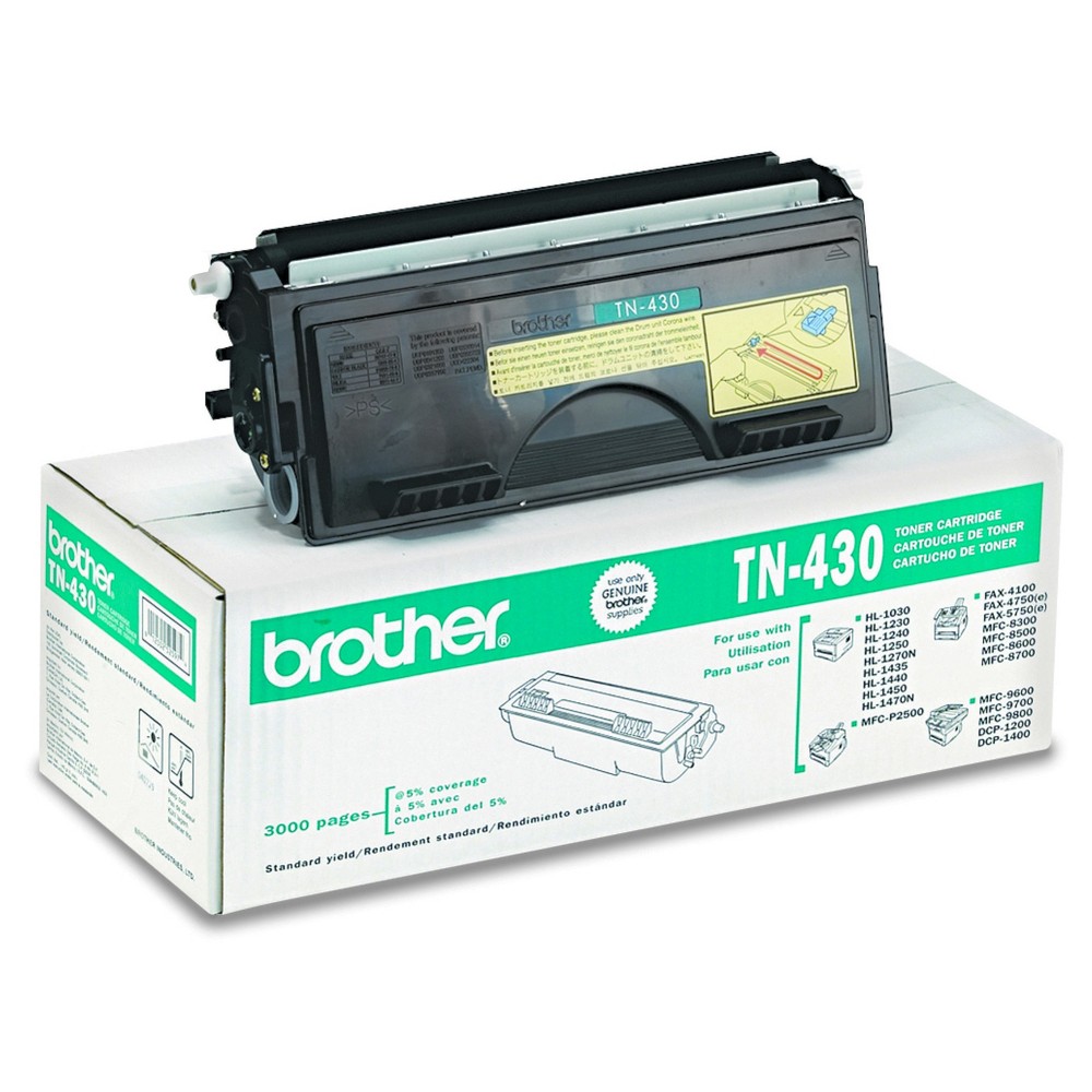 UPC 012502525974 product image for Brother TN430 Toner, Black (TN430) | upcitemdb.com