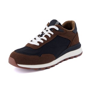 CUSHIONAIRE Women's Kicks lace up Nylon Sneaker +Comfort Foam, Wide Widths Available - 1 of 4