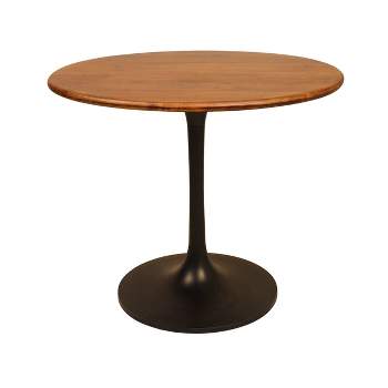 36" Somerset Wood Top Round Dining Table - Carolina Chair & Table
