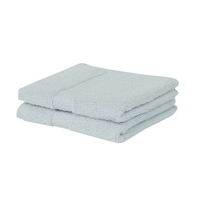 Splash Zero Twist 100% Ring Spun Cotton Face Washcloth Set – Reversible, 550 GSM, Soft, Lightweight, Highly Absorbent Towels for Bathroom - 1 of 4