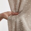 HLC.ME Emily Faux Linen Semi Sheer Light Filtering Back Tab Pocket Lightweight Window Curtains Drapery, 2 Panels - 3 of 4
