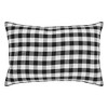 Annie Black Check Pumpkin Patch Pillow 14x22  VHC Brands - 2 of 4