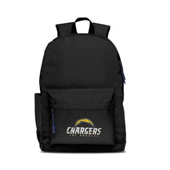 NFL LA Chargers Campus Laptop Backpack - Black