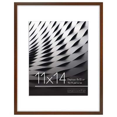 Americanflat Thin Picture Frames with shatter-resistant glass - Horizontal and Vertical Formats for Wall and Tabletop