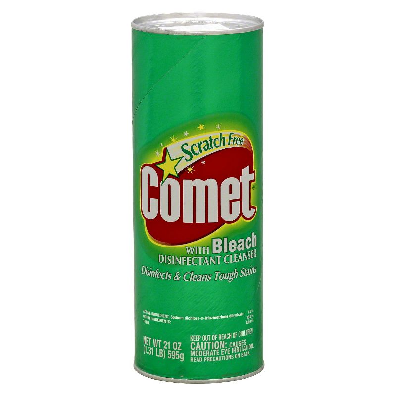 Comet with Bleach Disinfectant Cleanser Scratch Free - 21oz, 1 of 3