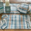 Park Designs Jordan Plaid Blue Napkin Set of 4 - 2 of 4
