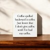 Slickblue Funny Sister Quote Wood Sign – Rustic Knotty Pine Wall or Shelf Decor, 7x7 Inches, Color Options - 2 of 3