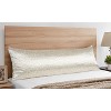 Sweet Jojo Designs Body Pillow Cover (Pillow Not Included) 54in.x20in. Cheetah Ivory Beige Gold - 3 of 4