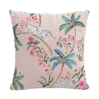 18"x18" Polyester Square Throw Pillow - Skyline Furniture