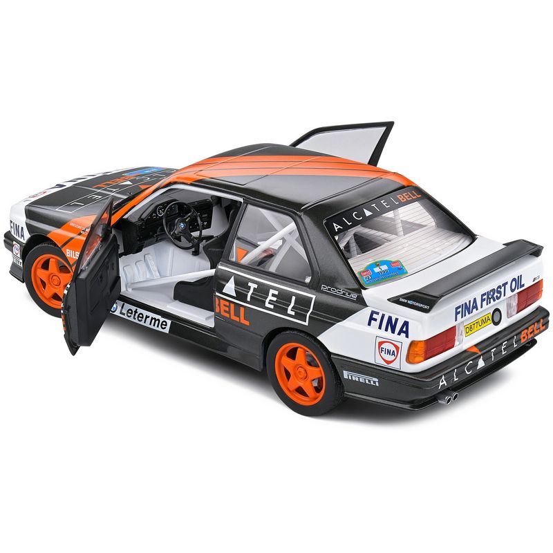 BMW E30 M3 Gr.A #5 3rd Place "Ypres 24 Hours Rally" (1990) "Competition" Series 1/18 Diecast Model Car by Solido, 4 of 6