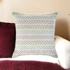 Set of Two 18" X 18"  Beach Chevron Cotton Zippered Pillow - 2 of 4