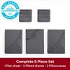 Mellanni 1800 Bed Sheet Set With DEEP Fitted Sheet - 3 of 3