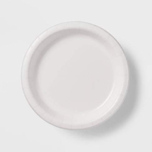 20ct Dinner Paper Plates Off-white - Spritz™ : Target