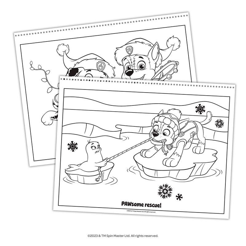 PAW Patrol Holiday Giant Activity Pad with Stickers, 3 of 6