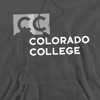 Colorado College Official Circle Logo Adult Pull-Over Hoodie - 2 of 4