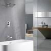 Sumerain Shower Wall Mount Tub and Shower Faucet Set Chrome,  Anti-scalding Pressure Balance Valve - 2 of 4