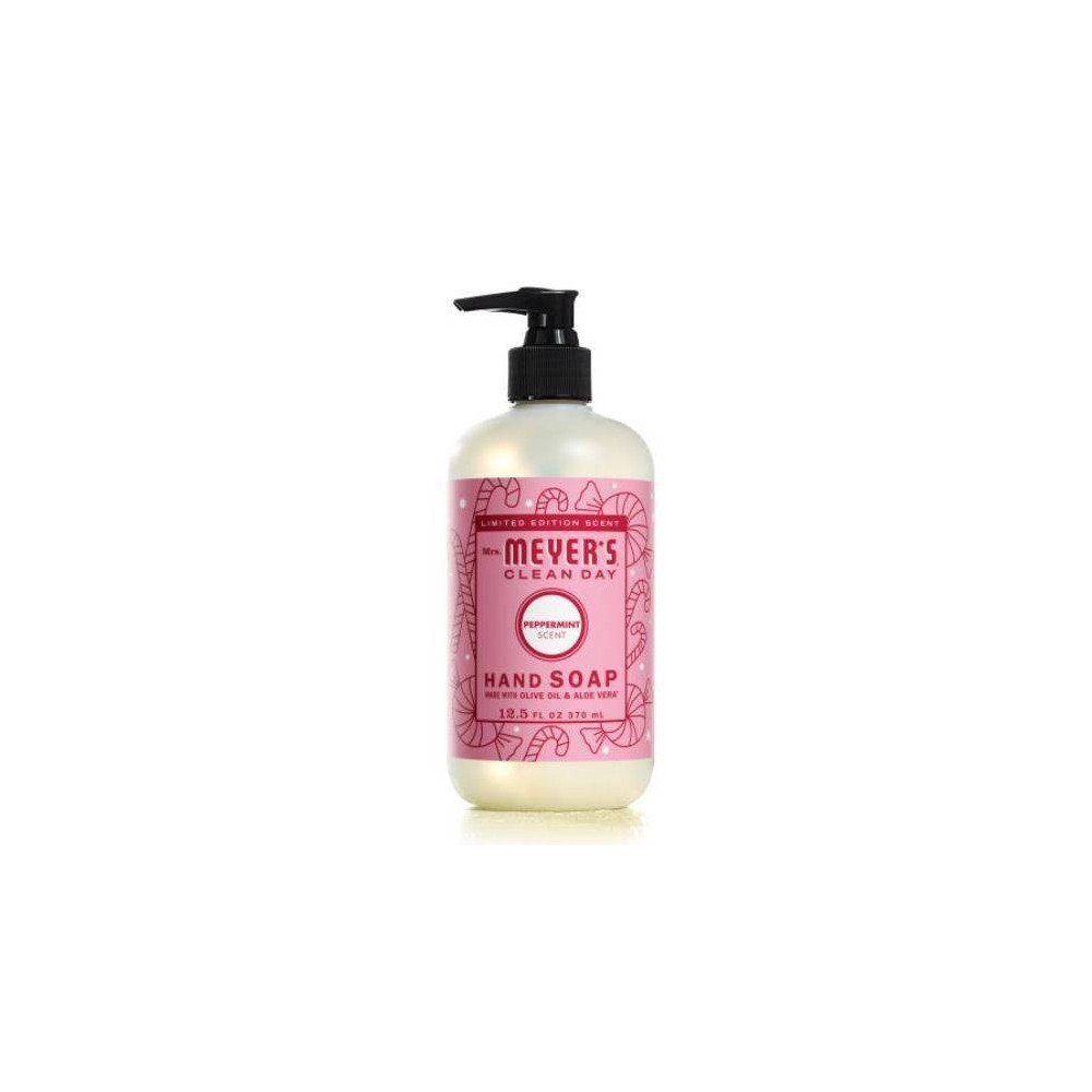Mrs. Meyer's Clean Day Holiday Hand Soap Peppermint