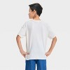 Kids' Short Sleeve 'Grow Towards Love' T-Shirt - Cat & Jack™ White - 3 of 4