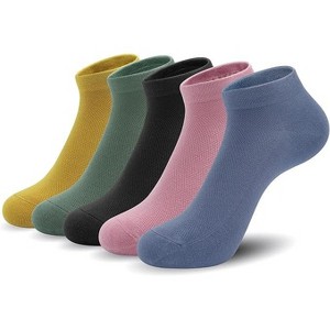 SERISIMPLE Women’s Bamboo Ankle Socks – Ultra-Thin, Breathable Mesh, Lightweight Low-Cut - 1 of 4