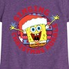 Girls' - SpongeBob SquarePants - Singing Christmas Korals Fitted Short Sleeve Graphic T-Shirt - 2 of 4