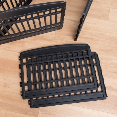 Black Plastic Add-On Panels for Pet Playpen