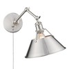 Golden Lighting Orwell 1 Light Articulating Wall Sconce - 2 of 4