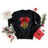 Simply Sage Market Women's Graphic Sweatshirt Coquette Christmas Ornament - 3 of 4