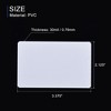Unique Bargains Waterproof ID Badge Printer Blank Plastic Cards 20 Pcs - 3 of 3