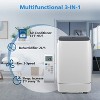 R.W.FLAME Portable Air Conditioner, 12000 BTU for Room up to 550 sq.ft, Dehumidifier & Fan, Portable AC with 3 Fan Speeds, 24H Timer, Remote Control - 4 of 4