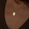Mantra Jewelry - God Is Greater Than The Highs And The Lows - Necklace Yellow Gold One Size - 4 of 4