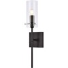 Elegant Lighting Elsreth 1 light black wall sconce - image 3 of 4