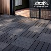 Dolonm 44-Pack 12"x12" Interlocking Deck Tiles for Outdoor & Indoor Use – Waterproof, Durable, Easy Install for Patio, Pool, Balcony - 3 of 4