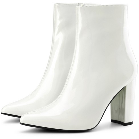 Target nehme white boots