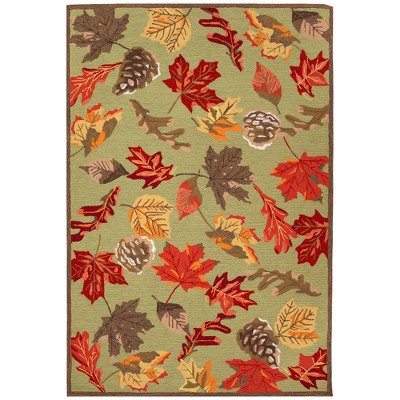 Liora Manne Ravella Floral Indoor/Outdoor Rug..