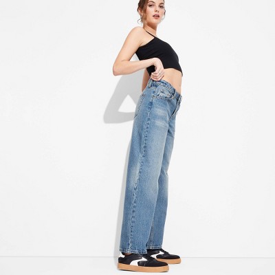 Women's Mid-Rise 90's Relaxed Jeans - Wild Fable™